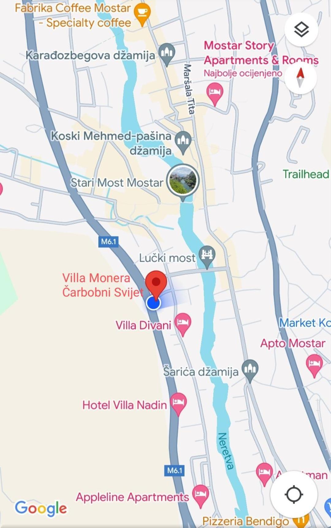 Villa Monera Apartments & Rooms & Free Garage Mostar Luaran gambar